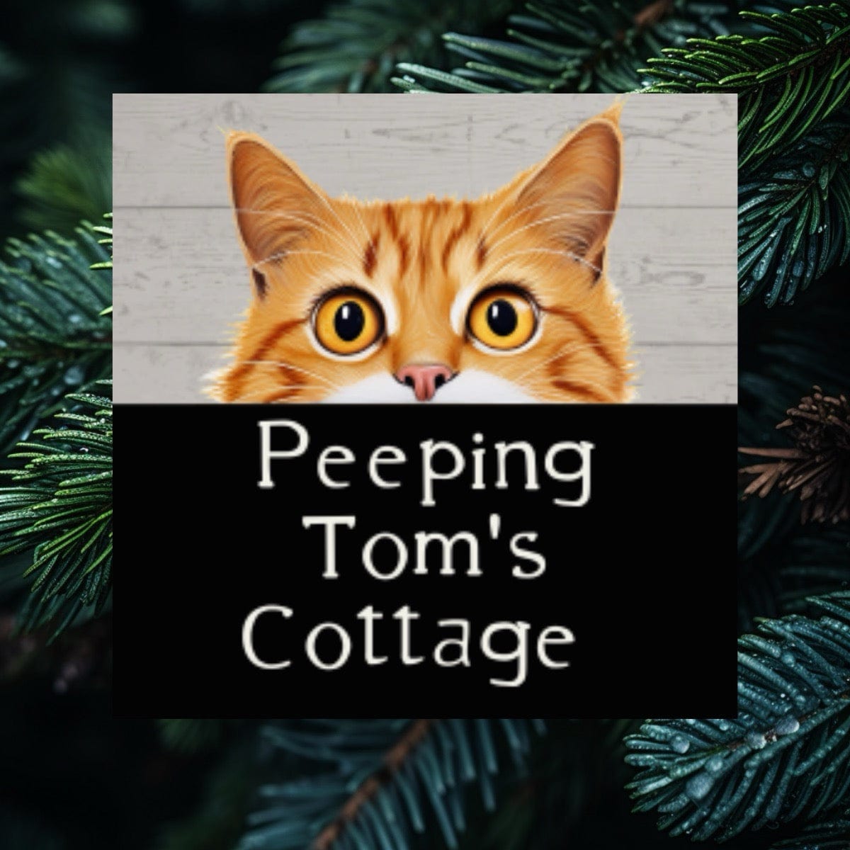 Peeping Tom's Cottage Avian Elegance - Winter Birds of North America Collection of Stained Glass styled Porcelain Ornaments for Festive Decor