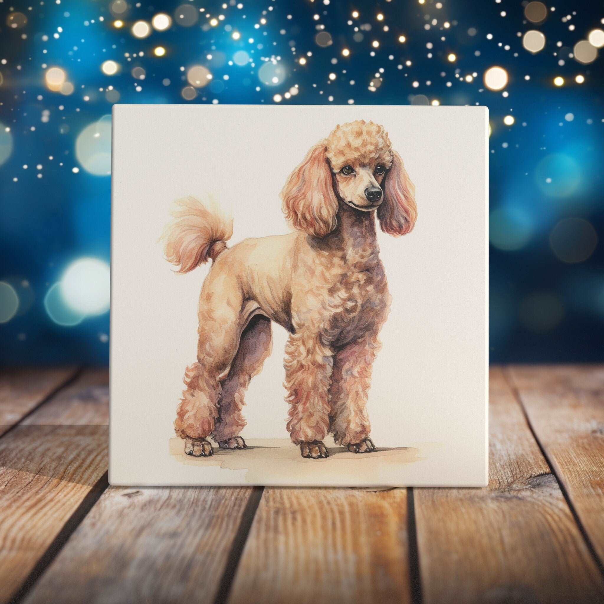 Elegant poodle on sale