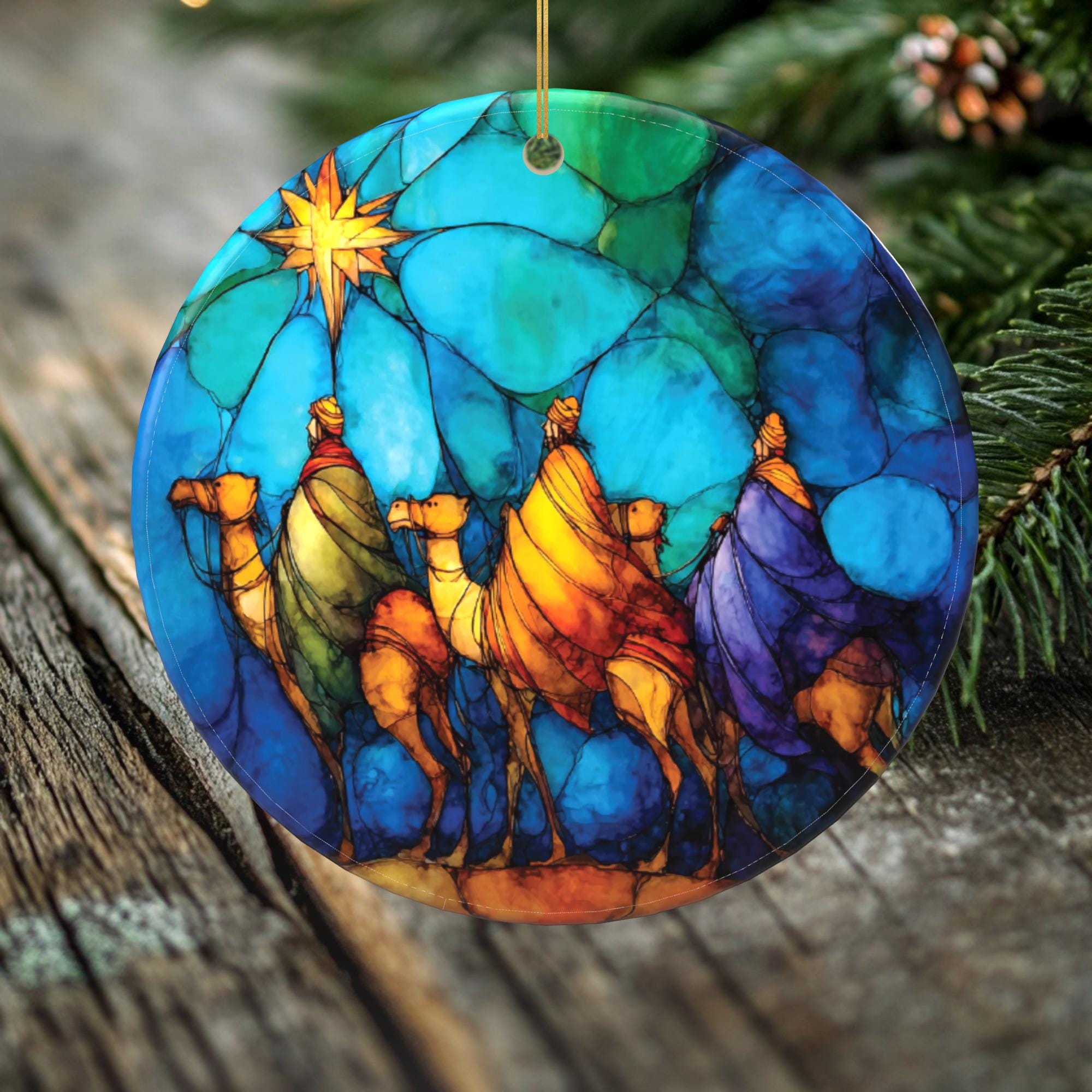The Journey of the Magi – Three Kings Ornament – Christmas 2025