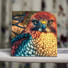 Red Tailed Hawk – Majestic Bird of Prey Art on Porcelain