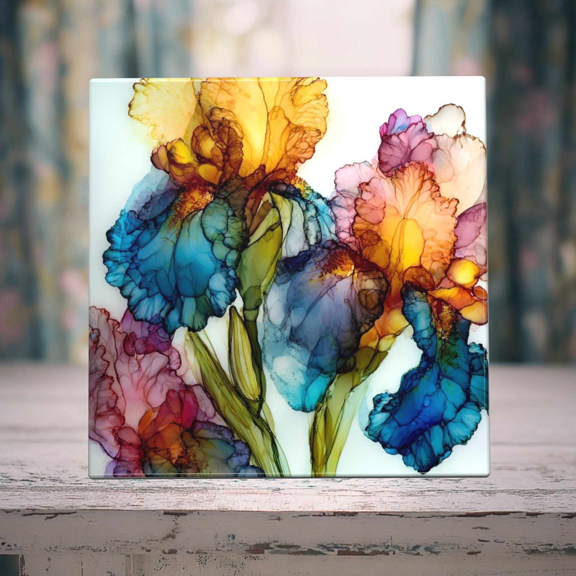 Iris Symphony Porcelain Tile — Blossoms Collection