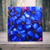 Blue Velvet Blossoms Porcelain Tile — Blossoms Collection