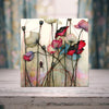 Crimson Threads | Gothic Floral Porcelain Tile | Miss Havisham’s Garden Collection