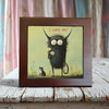 Awkward Monster Love Tile - 4-Inch or 6-Inch | Peeping Tom’s Cottage