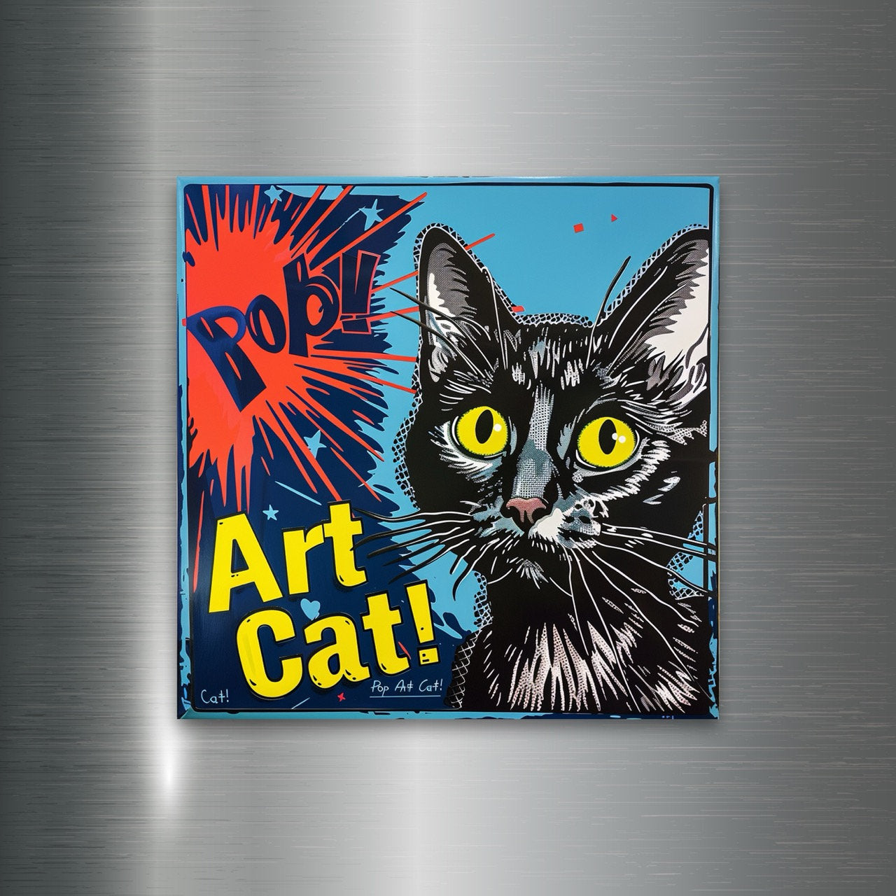 Meow Mix: The Pop Art Porcelain Magnet Collection from Peeping Tom's Cottage