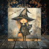 Trick or Treat: Witchy Adventures Artwork on Porcelain Tile - 6” & 4” | Dual Finish