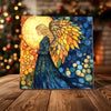 Nativity Angel Porcelain Tile - Inspiring Addition to Nativity Scene Decor