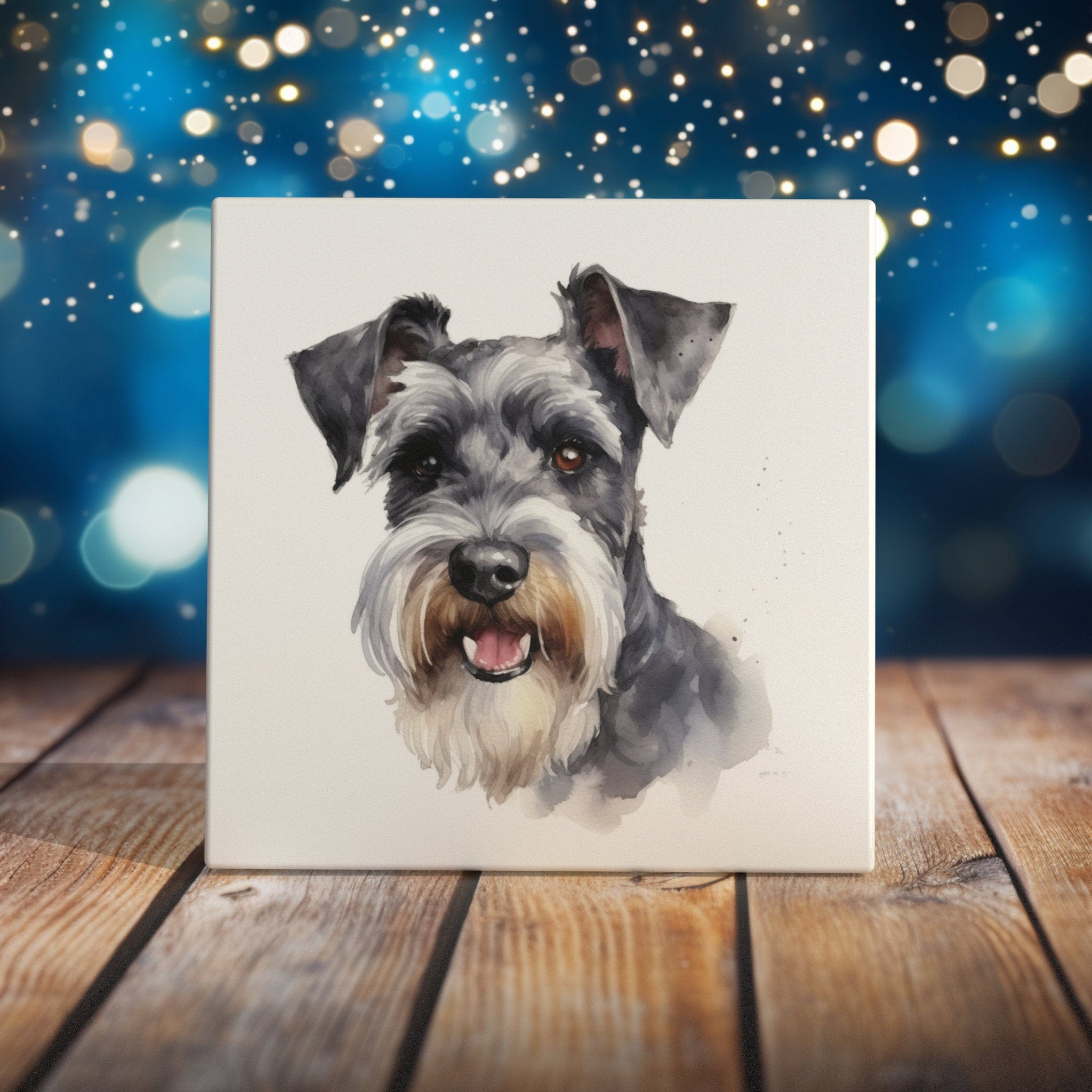 Schnauzer art prints outlet