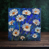 Peeping Tom's Cottage Daisy Delight Artisan Ceramic Tile - Charming Home Decor | Peeping Tom's Cottage